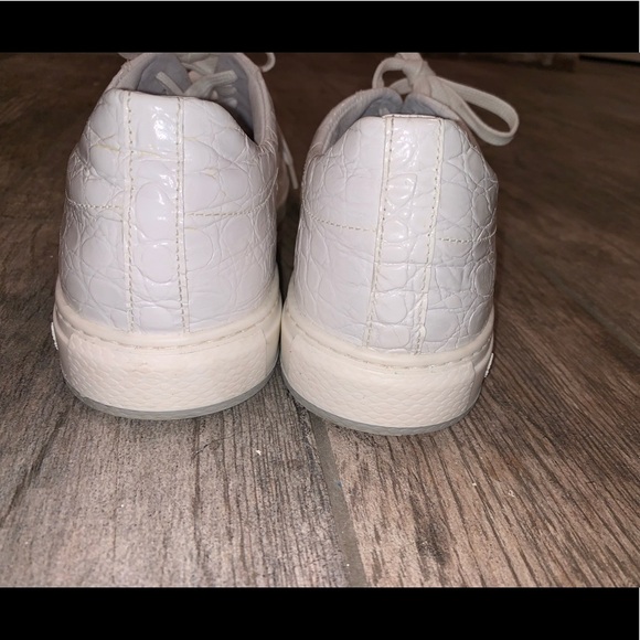 roberto cavalli white  Patent leather sneakers - Picture 5 of 6